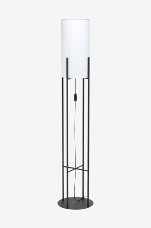 EGLO - Gulvlampe Glastonbury - Svart - Gulvlamper - Fra Homeroom