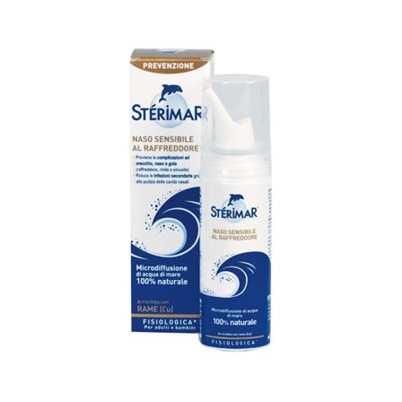 Sterimar Spray Nasale 100ml Sollievo Naturale per il Respiro