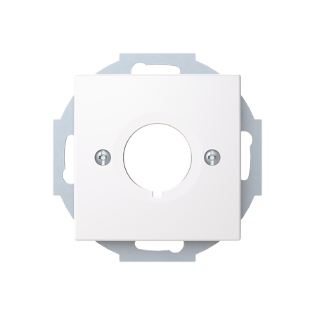 ABB Saga 2533-916-510 Senterplate med 22,5 mm hull, Strømbrytere & vegguttak