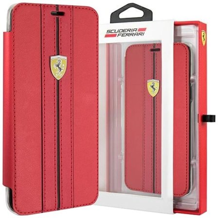 FERRARI URBAN COVER TIL SAMSUNG GALAXY S9 - RØD