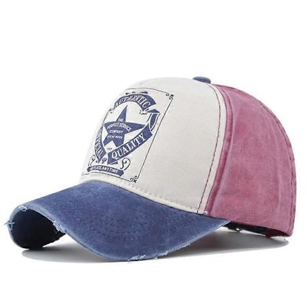 Pesty baseball-lippis painettu hattu viiden tähden baseball-lyönti väri baseball-lippis ankkuri baseball-lippis lippalakki