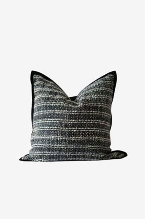 Zelected by Houze - Tyynynpäällinen Coco 50x50 cm - Musta - Koristetyynyt & tyynynpäälliset - - Homeroom