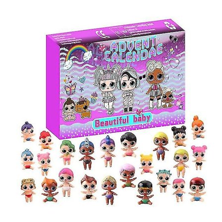 Overraskelses Julekalender Outfit Of The Day Med Limited Edition Dukke 24 Overraskelser Inklusive Tøj Til Piger Julegave