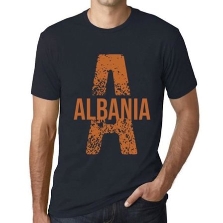 Albanien T-shirt herr – Albanien – Vintage T-shirt