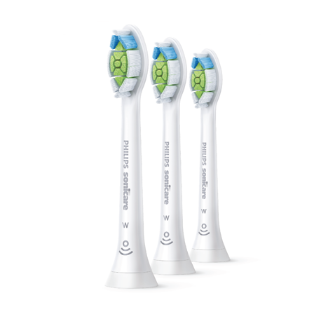 Philips Sonicare Optimal White 2+1 Børstehoder, Hvit, 3 stk.