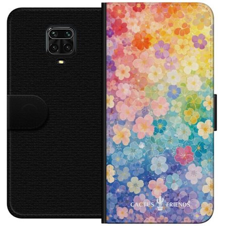 Kompatibelt Plånboksfodral till Xiaomi Xiaomi Redmi Note 9 Pro Cactus and Friends – RainbowBloom