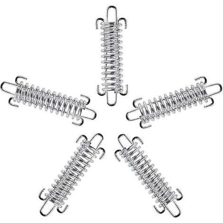 5 kpl telttajousisolki, ruostumaton teräs jousilukko, aurinkopurjeen kiinnityssarja, aurinkopurjeen kiinnikkeet