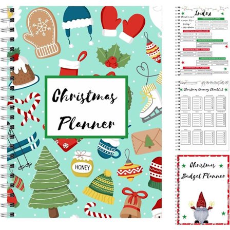 Juleplanlegger og arrangør, feriearrangør notisbok - Morsom Ultimate juleplanlegger feriearrangør bok Tracker for feiring