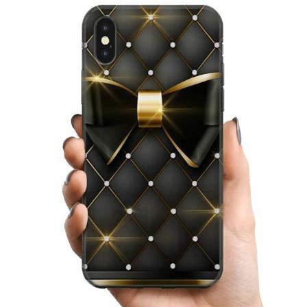Apple Iphone X Tpu Mobilskal Gyllene Rosett