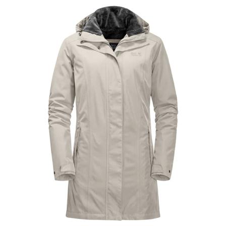Jack Wolfskin Women's Madison Avenue Coat Women synthetic-lined parkas Beige L