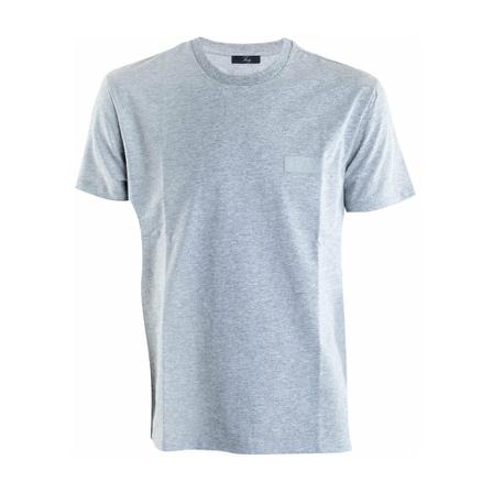 Fay, T-Shirt Grijs, Heren, Maat:M,rubber