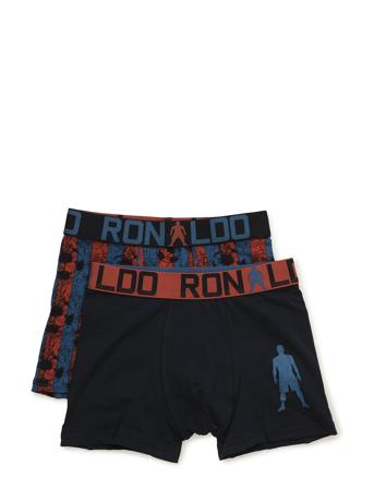 Cr7 Boys Trunk 2-Pack Night & Underwear Underwear Underpants Svart CR7