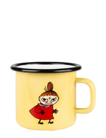 Moomin Enamel Mug 25Cl Yellow Muurla
