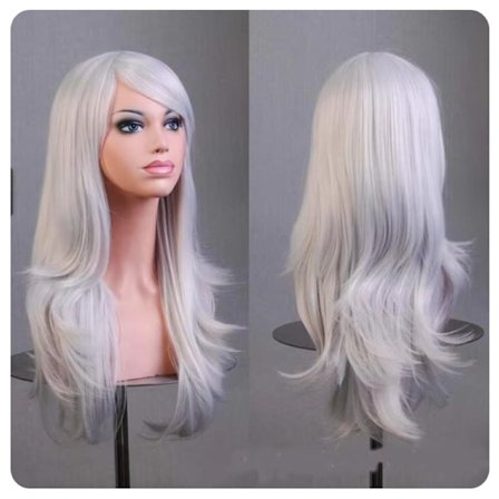 Cosplay Peruk med Tillbehör – Skapa Din Perfekta Look för Fest