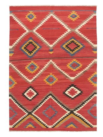 151X245 Tappeto Kilim Moderni Moderno (Lana, Afghanistan) Carpetvista