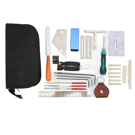 36 kpl kitaran korjaustyökalusarja, asennus, huolto, kielten vaihto, viritysavain, tasoitusharppi