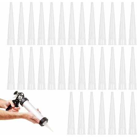 40 stk. Dysetips Silikonpistolpatron Silikon Dyser Erstatning