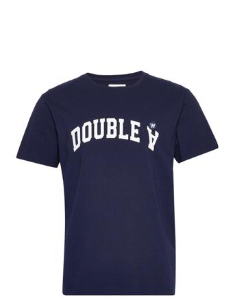 Ace Arch T-Shirt T-shirts Short-sleeved Blå Double A By Wood Wood