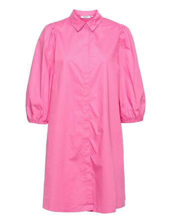 Petronia 3/4 Shirt Dress Pink MOSS COPENHAGEN