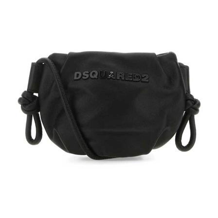 Dsquared2, Handbags Zwart, Dames, Maat:ONE Size,leer