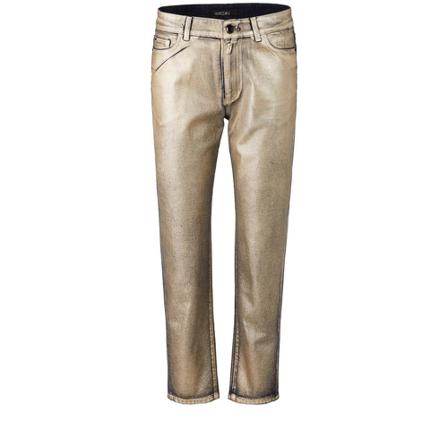 Marc Cain, Straight jeans Geel, Dames, Maat:S