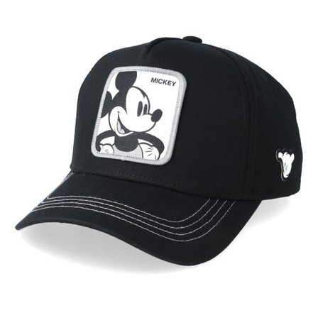 Capslab - Svart adjustable Keps - Disney Mickey Black Adjustable @ Hatstore