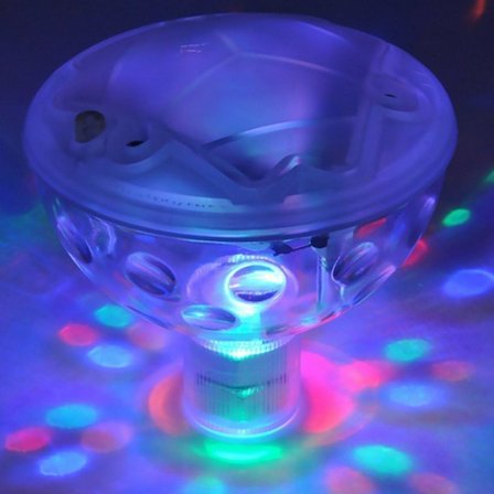 *RGB LED undervanns disco vannlysshow svømmebasseng spa flyte*