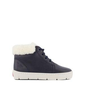Pom D'api Navy Start Top Fur Ankle Boots 26 EU - Trainers - 26 EU - Navy