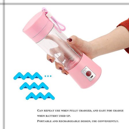 380ml USB Elektrisk Fruktjuicer Smoothie Maker Blender