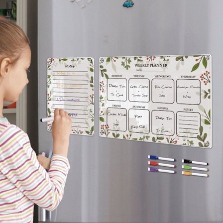 7kpl Magneettiviikkokalenteri Magneettinen jääkaappitarra 4 4