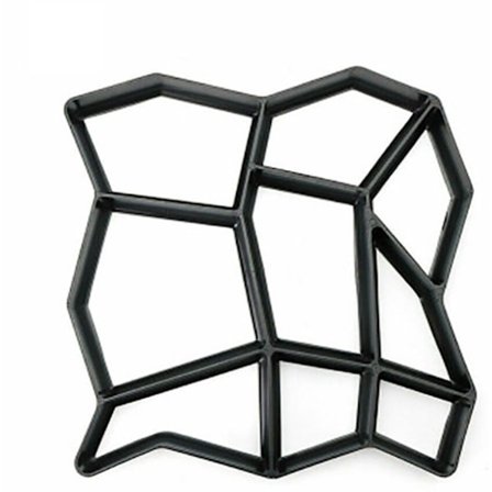 Belegningssteinform, Plast Hage Sement Stein Pastoral Sement Belegningsstein, Granittform, Betong Belegningsstein (Form 1),