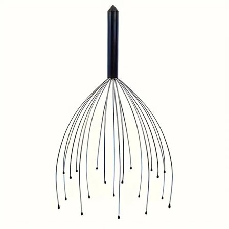 En hovedmassage, skalp skrubber, 20 fingre håndholdt skalpmassage-tingler til dyb afslapning