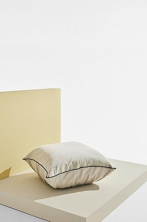 Jotex - Pouf Aus Leinen Entenfedern/Leinen/Sperrholz Gia - Kaufen Pastill - Möbel bei Jotex