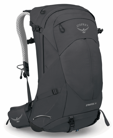 Osprey Stratos 34 Tunnel Vision Grey