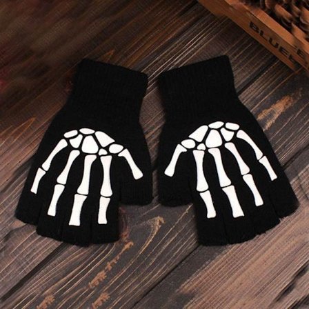 2 par vanter strikkehandsker Print handsker