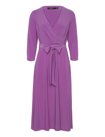 Lauren Ralph Lauren | Surplice Jersey Dress | 36