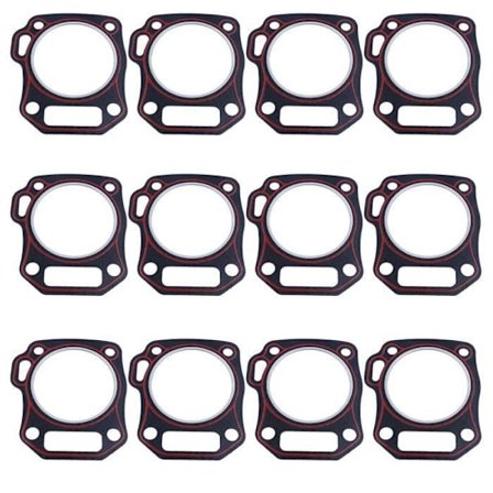 Pienen moottorin osat sylinterikannen tiiviste 12 kpl sarja yhteensopiva Hond GX160 GX200 5,5HP 6,5HP ruohonleikkurin 12251-ZF1-800 kanssa