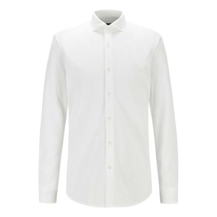Hugo Boss Shirt , Wit , Heren , Maat: L