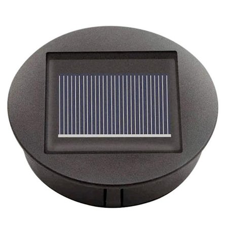 2-pakkauksen aurinkovalojen korvaava kattovalo, pyöreät tarvikkeet aurinkovaloille