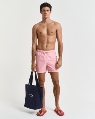 GANT - Klassisk badeshorts til herre geranium pink
