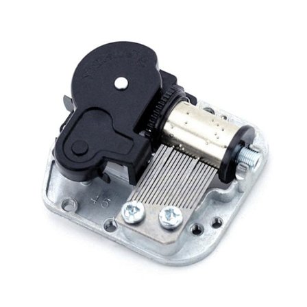 Uppdragbar musikalisk rörelse delar DIY för speldosa med låten "Castle in the Sky"