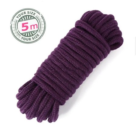 5/10m Bomuldsreb Kvinder Voksen Sex Produkter Slave SM Bondage Blødt Bomuldsreb Voksen Spil Bindende Reb Rollespil Sexlegetøj Hot