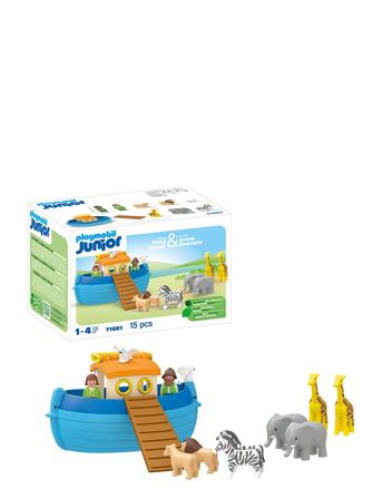 Junior My Take Along Noah ́s Ark - 71681 Toys Playmobil Toys Playmobil 1.2.3 Multi/patterned PLAYMOBIL