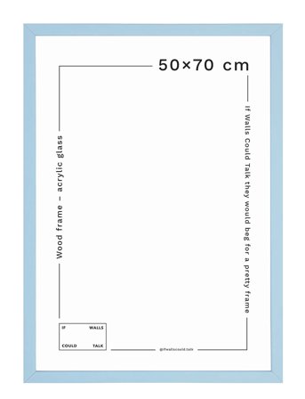 If Walls Could Talk | Iwct Frame Acrylic Glass | 30X40CM