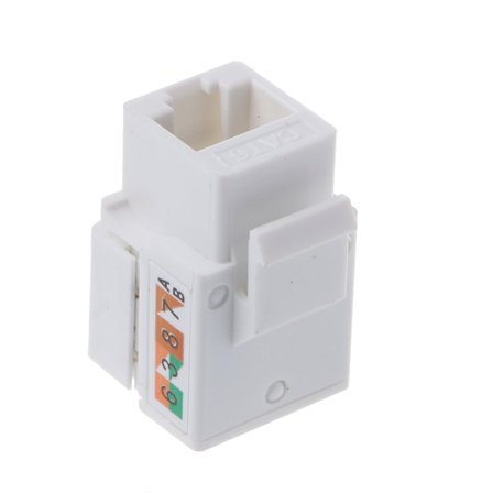 CAT6 nätverksmodulinformationsuttag RJ45-kontaktadapter Keystone-uttag