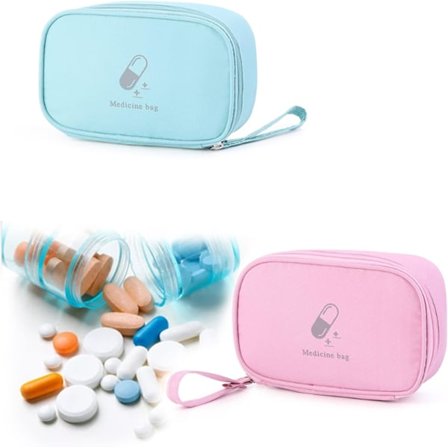 /#/2-osainen tyhjä ensiapulaukku, kannettava vedenpitävä ensiapu/#/