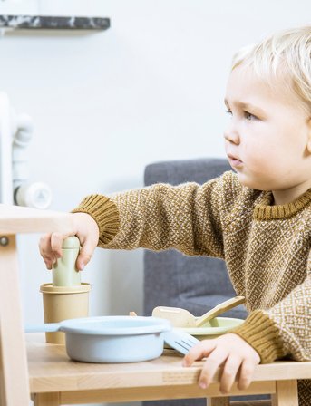 Dantoy Bio Kitchen Set In Gift Box - Multi/patterned - ONE SIZE