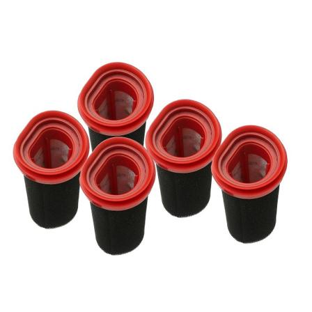 5 st motorskyddsfilter för Bosch 25,2 V Bbh3zoo25 Bbh3petgb