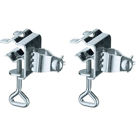 2 st paraplybordsklämmor