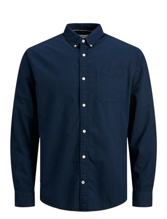 Jjeoxford Shirt Ls Noos Navy Jack & J S